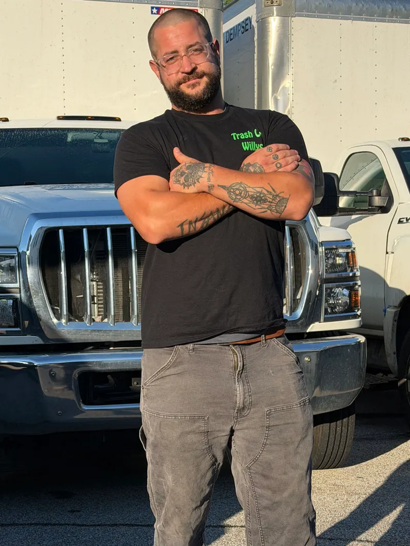 Nicholas King, Crew, U.S. veteran at Trash Can Willy's