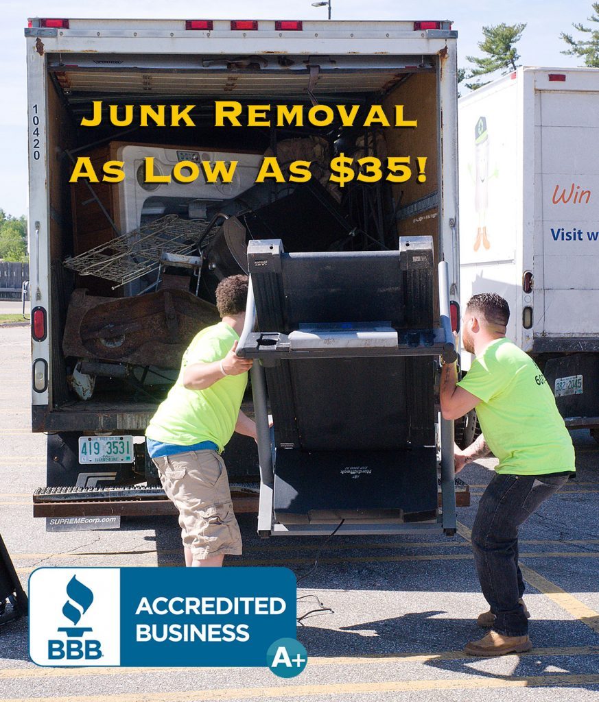 junk hauling junk pickup disposal service nh ma