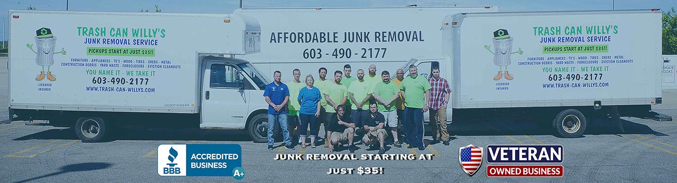 Junk Removal Garbage Dump Pickup Service concord nh