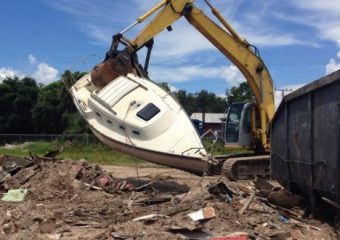boat removal and disposal services